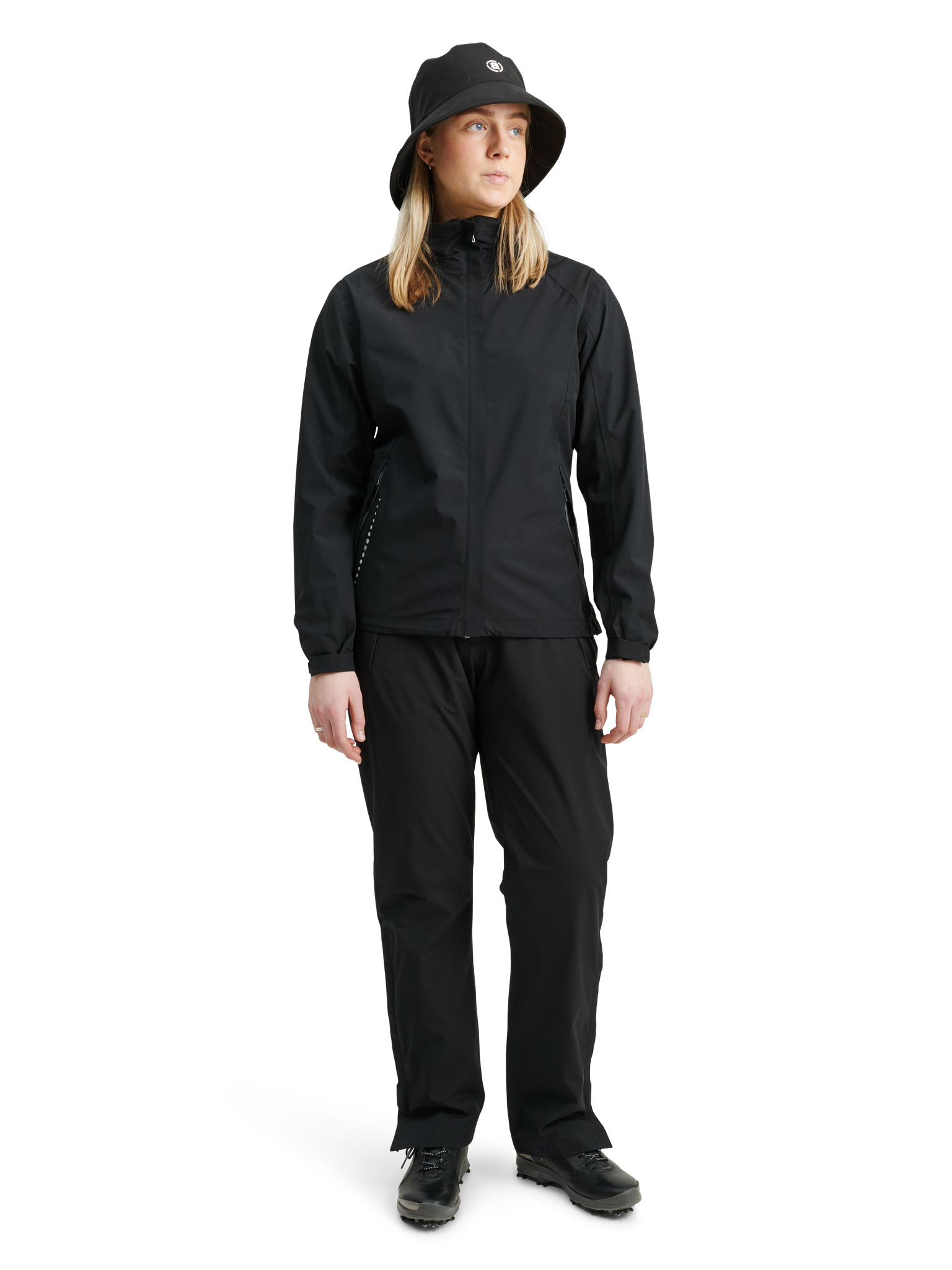 Lds Links stretch rainjacket - black