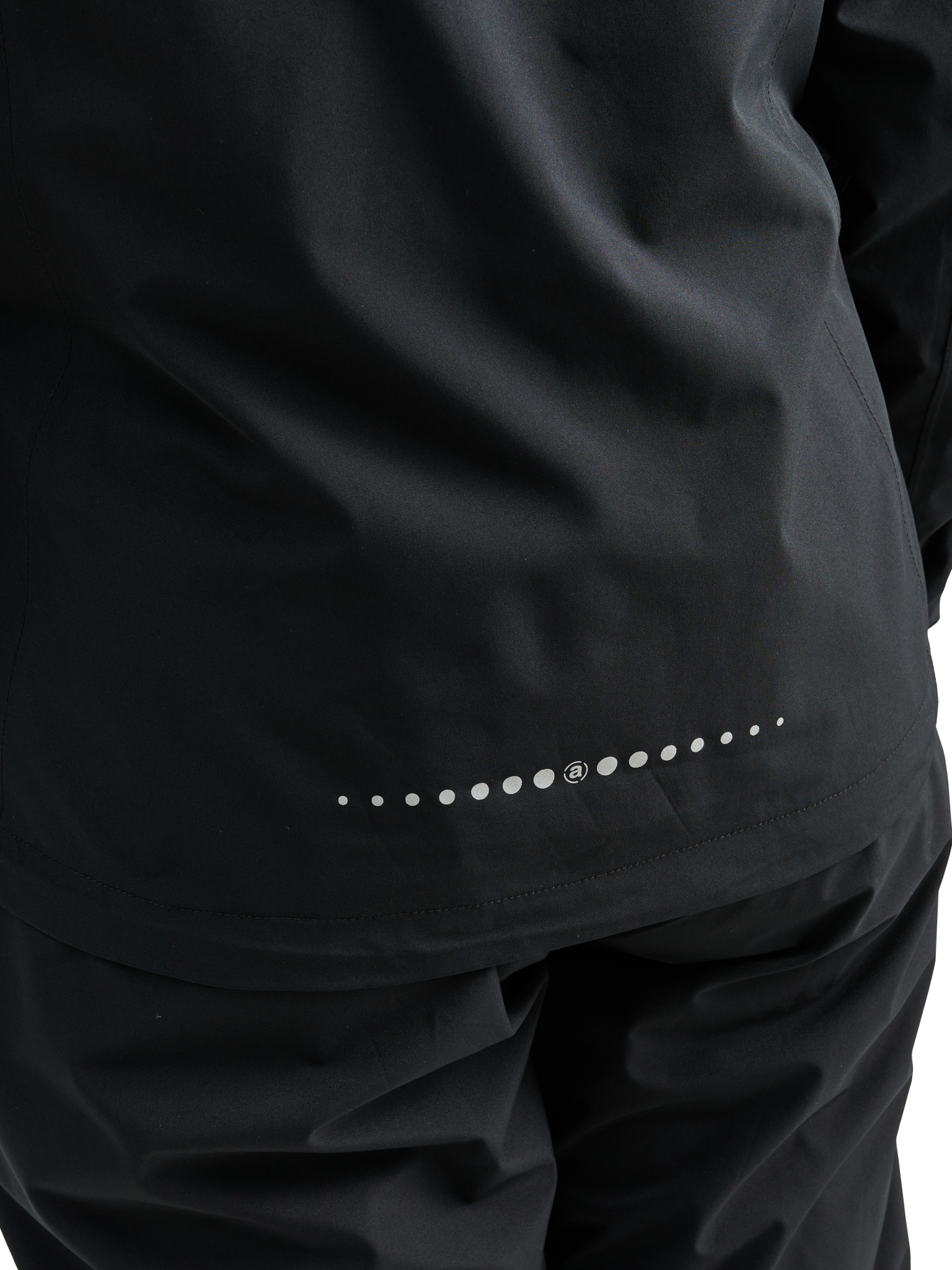 Lds Links stretch rainjacket - black