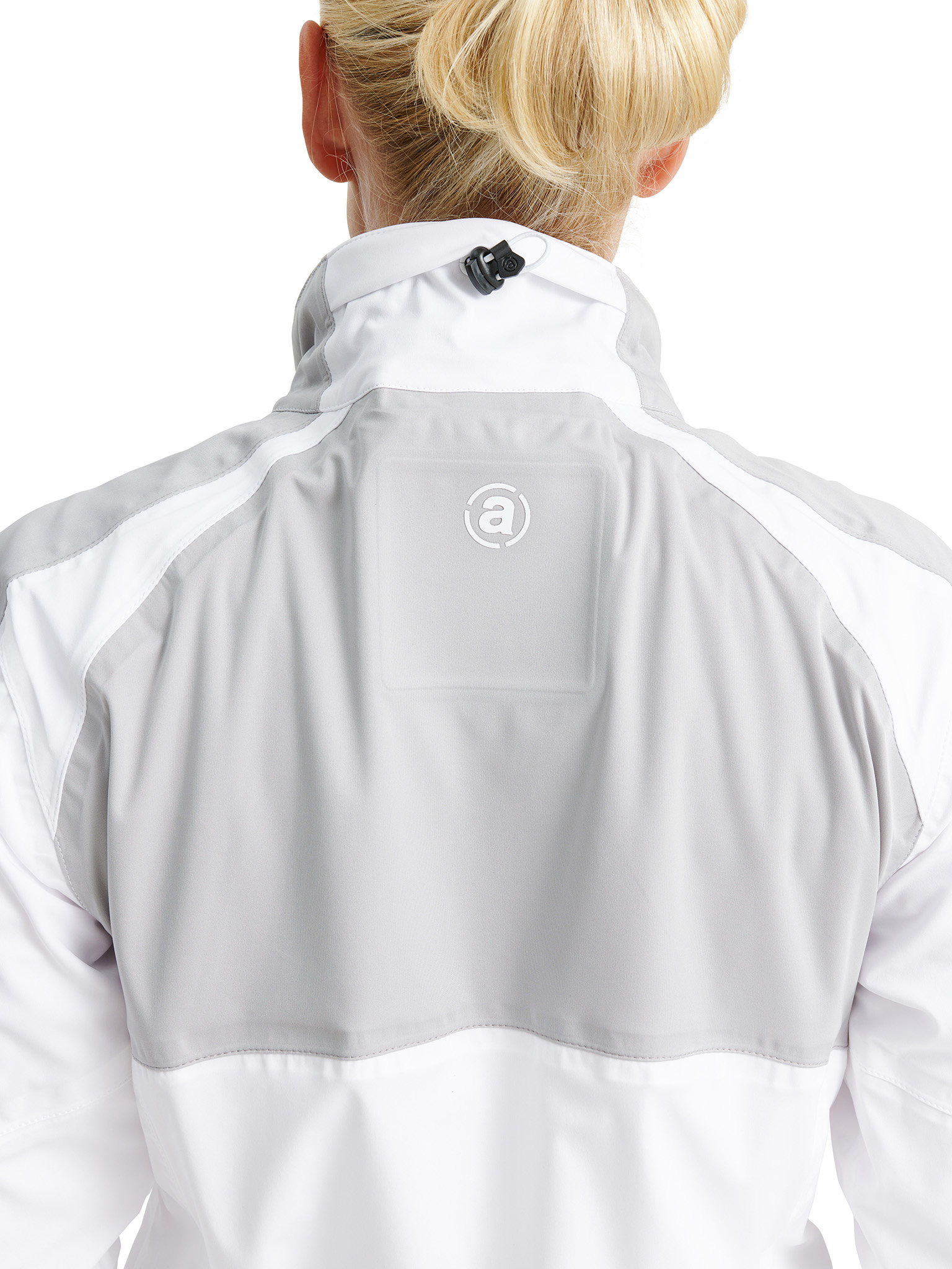 Lds Bounce rainjacket - white/lt.grey