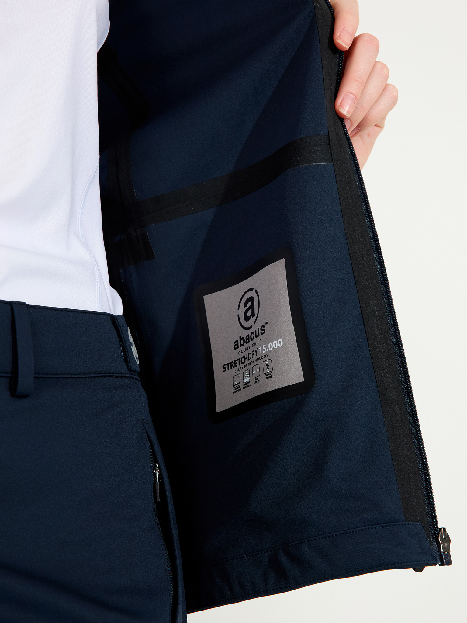 Lds Bounce rainjacket - navy