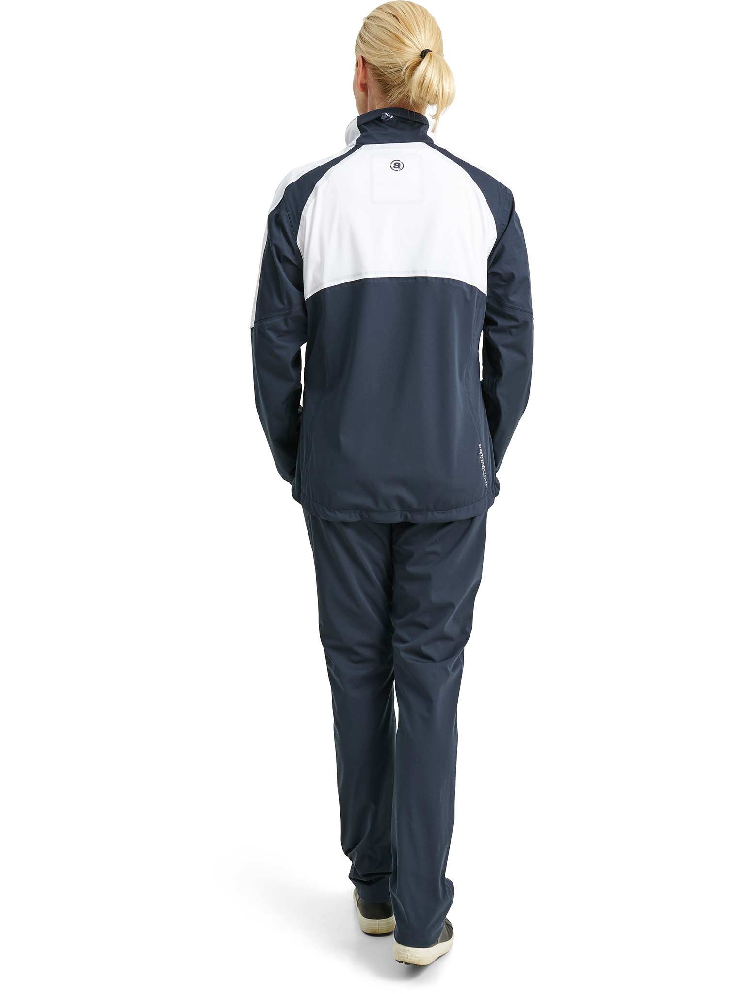 Lds Bounce rainjacket - navy/white