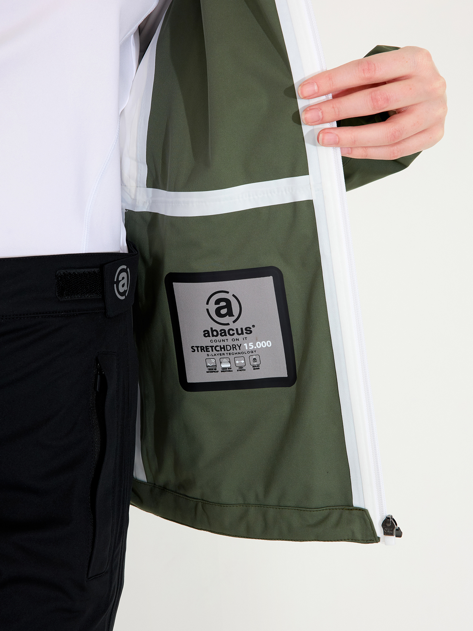 Lds Bounce rainjacket - forest