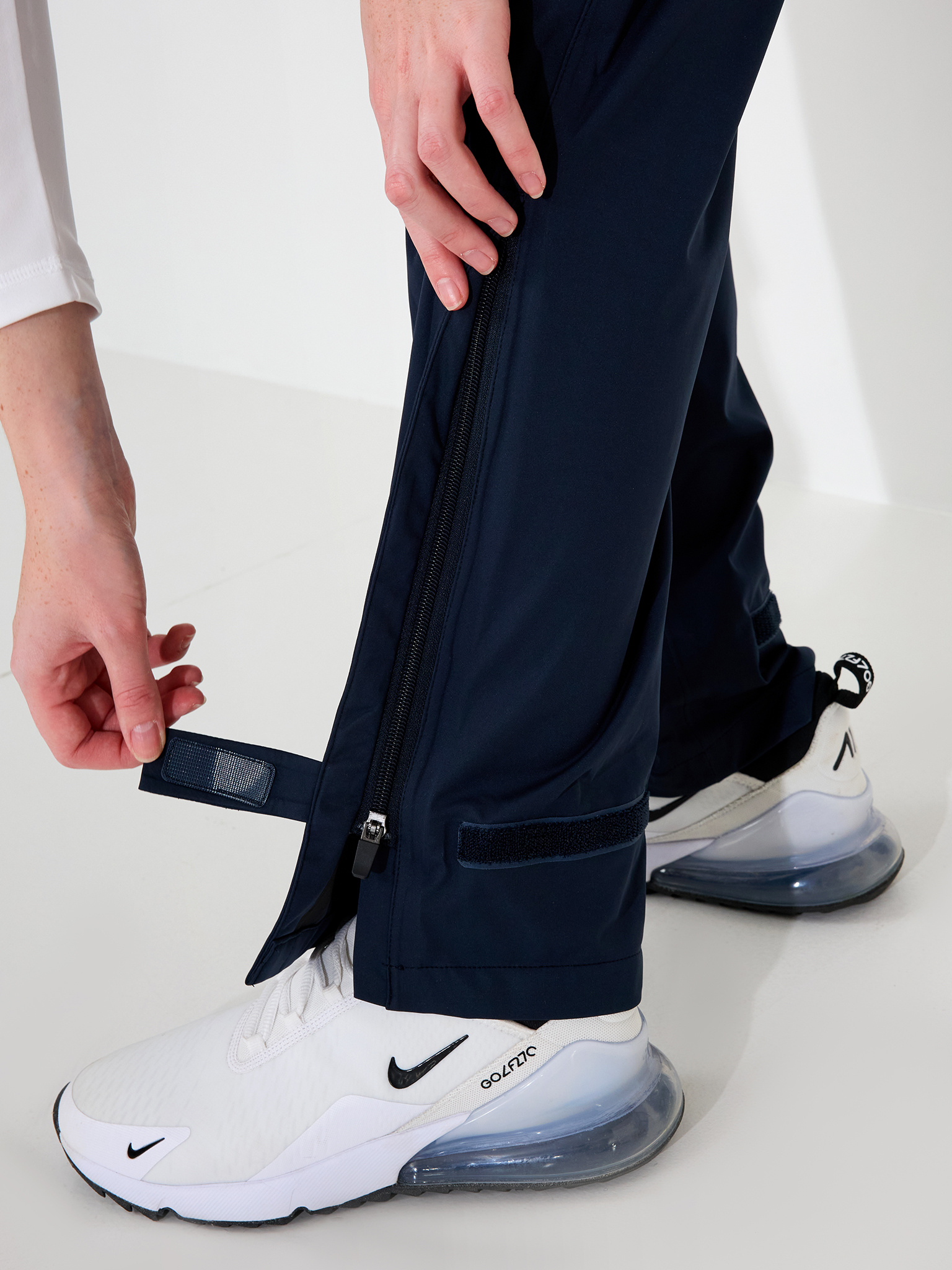 Lds Bounce raintrousers - navy