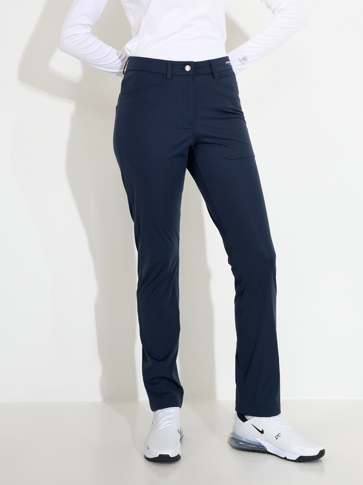 Lds Bounce waterproof trousers - navy