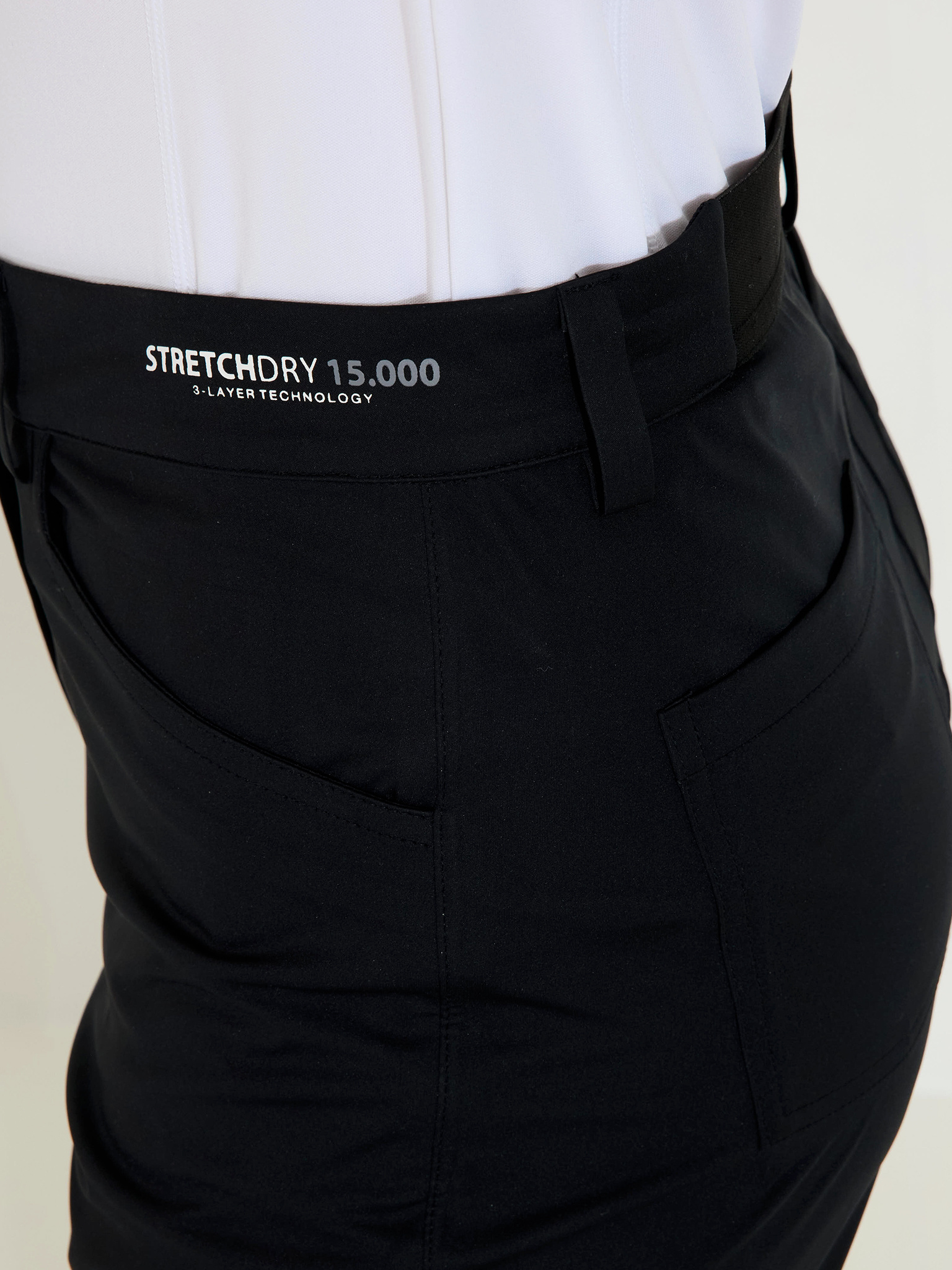 Lds Bounce waterproof trousers - black