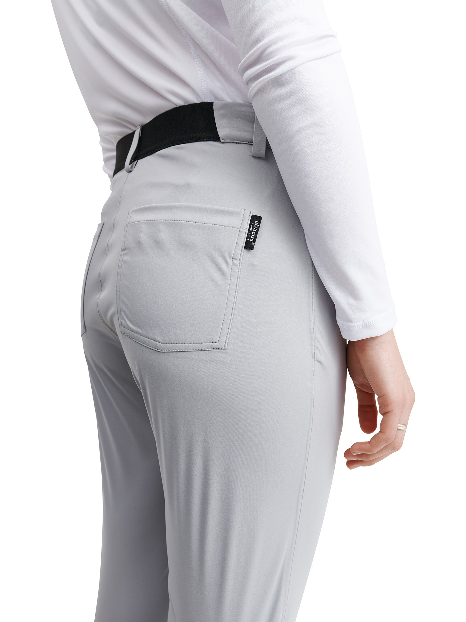 Lds Bounce waterproof trousers - lt.grey