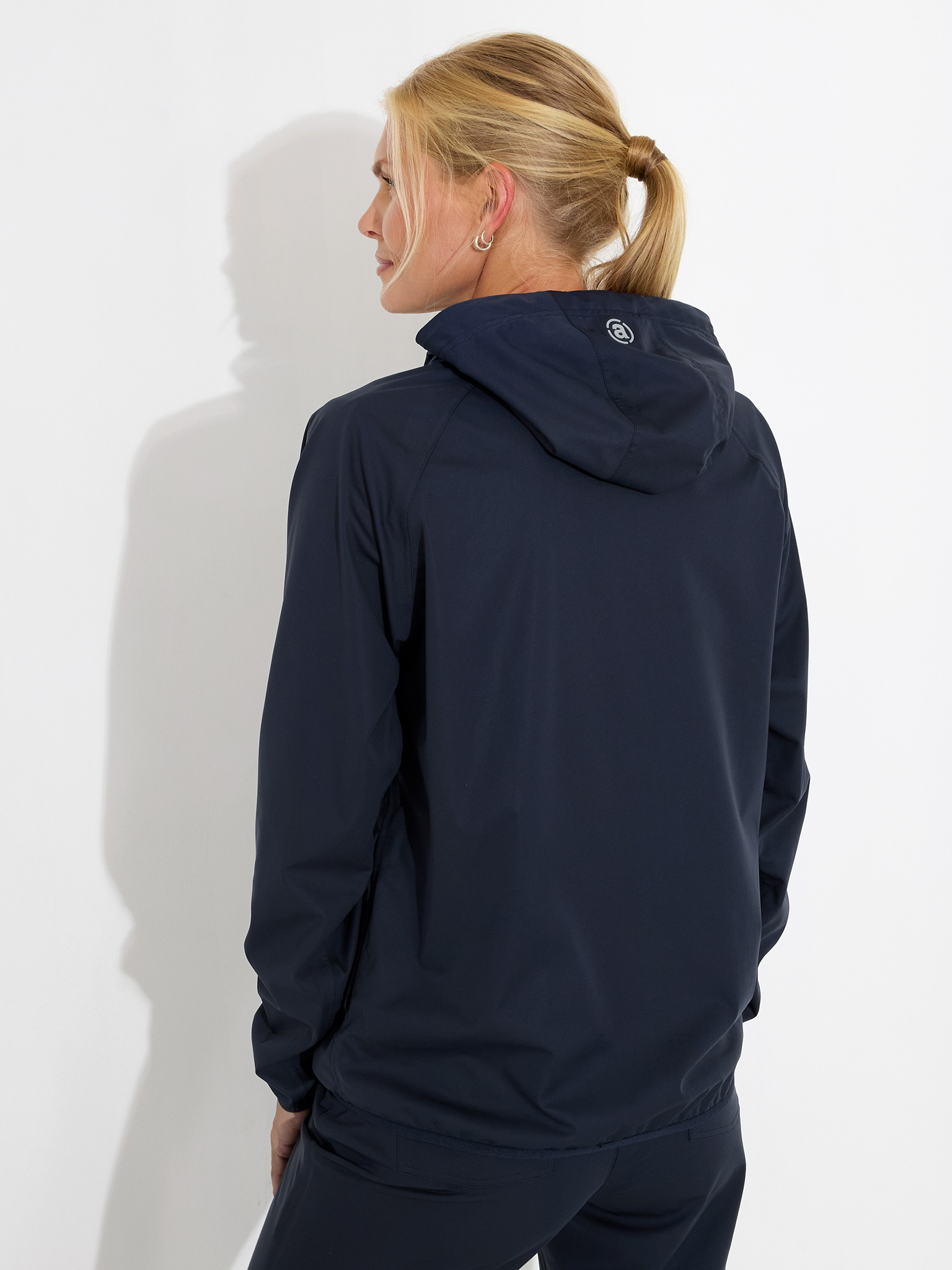 Lds Bounce waterproof hoodie - navy