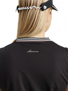 Lds Dornoch hybrid vest - black/begonia Lds Dornoch hybrid vest - black/begonia