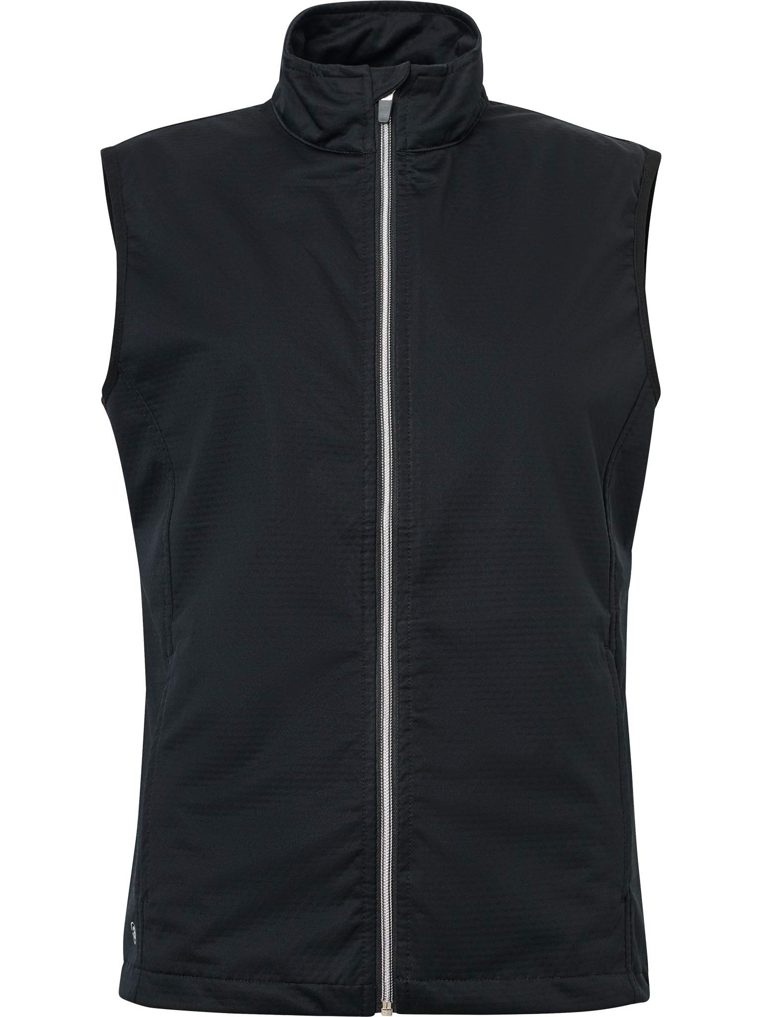 Lds Lytham softshell vest - black
