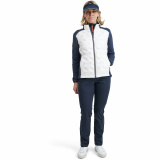 Lds Elgin hybrid jacket - white/navy Lds Elgin hybrid jacket - white/navy