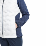 Lds Elgin hybrid jacket - white/navy Lds Elgin hybrid jacket - white/navy