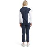Lds Dornoch softshell hybrid jacket - white/navy Lds Dornoch softshell hybrid jacket - white/navy