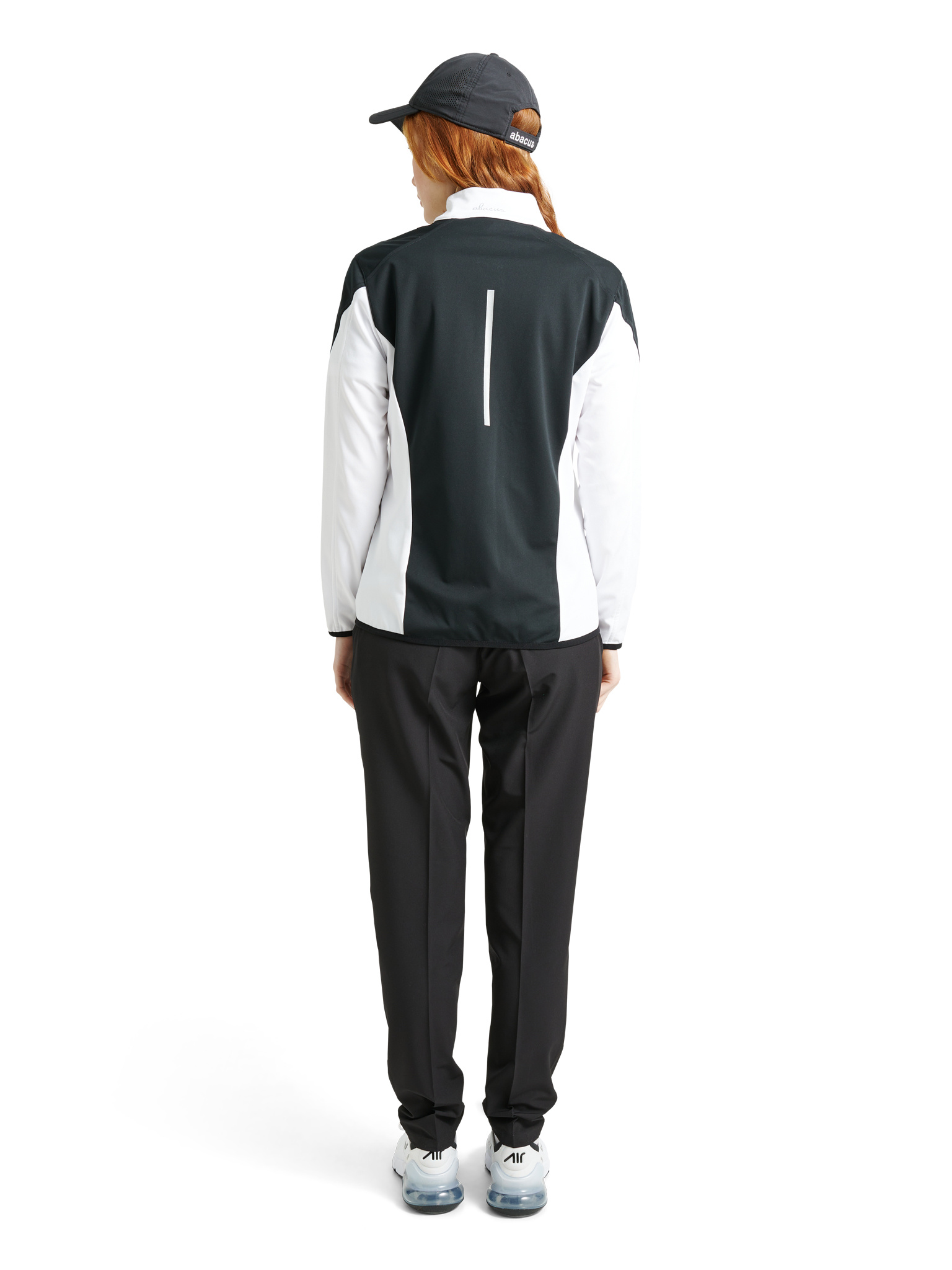 Lds Dornoch softshell hybrid jacket - black/white
