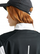Lds Dornoch softshell hybrid jacket - black/white Lds Dornoch softshell hybrid jacket - black/white