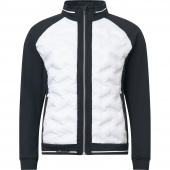 Grove hybrid jacket - white/black