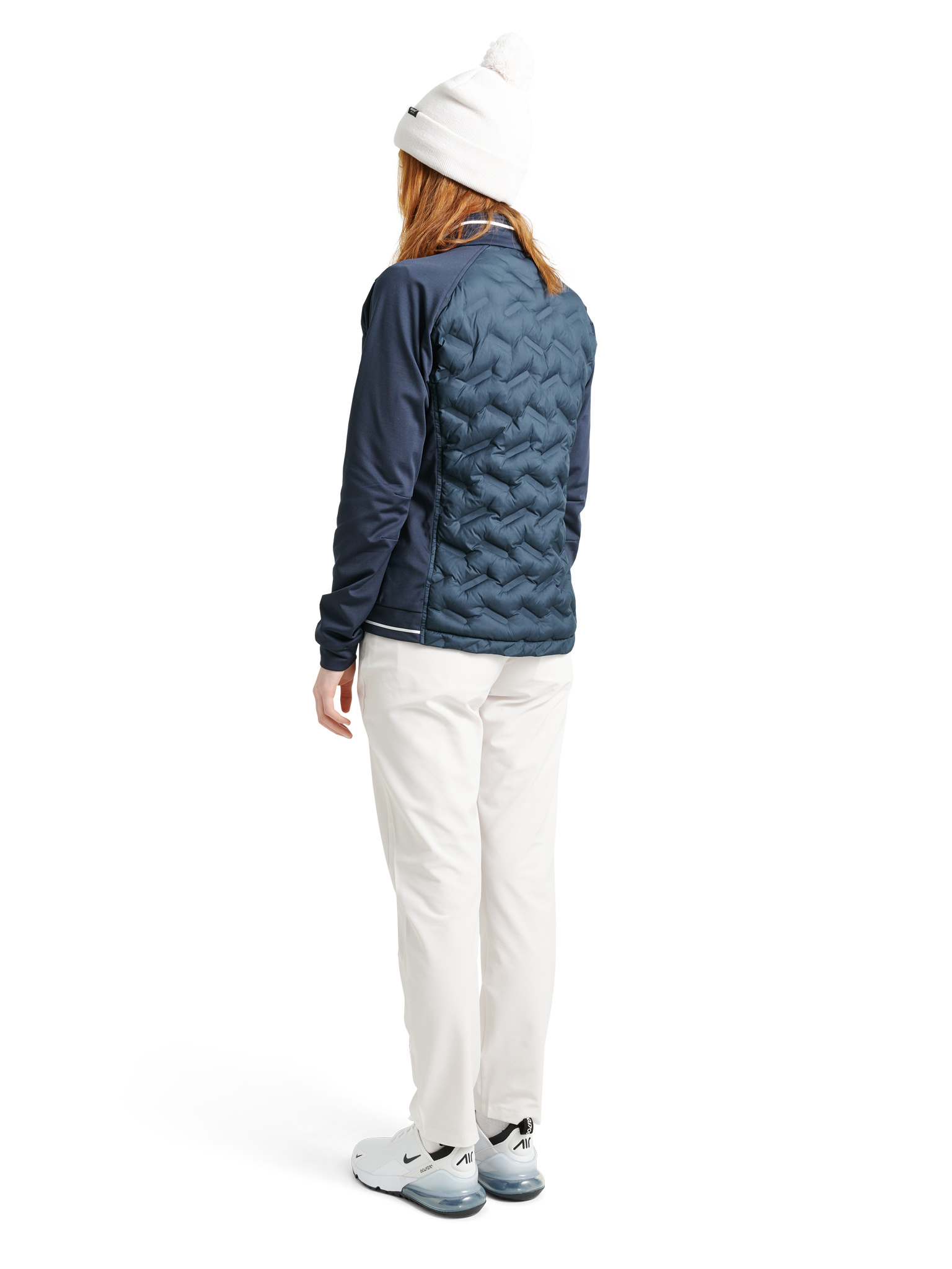 Lds Grove hybrid jacket - navy