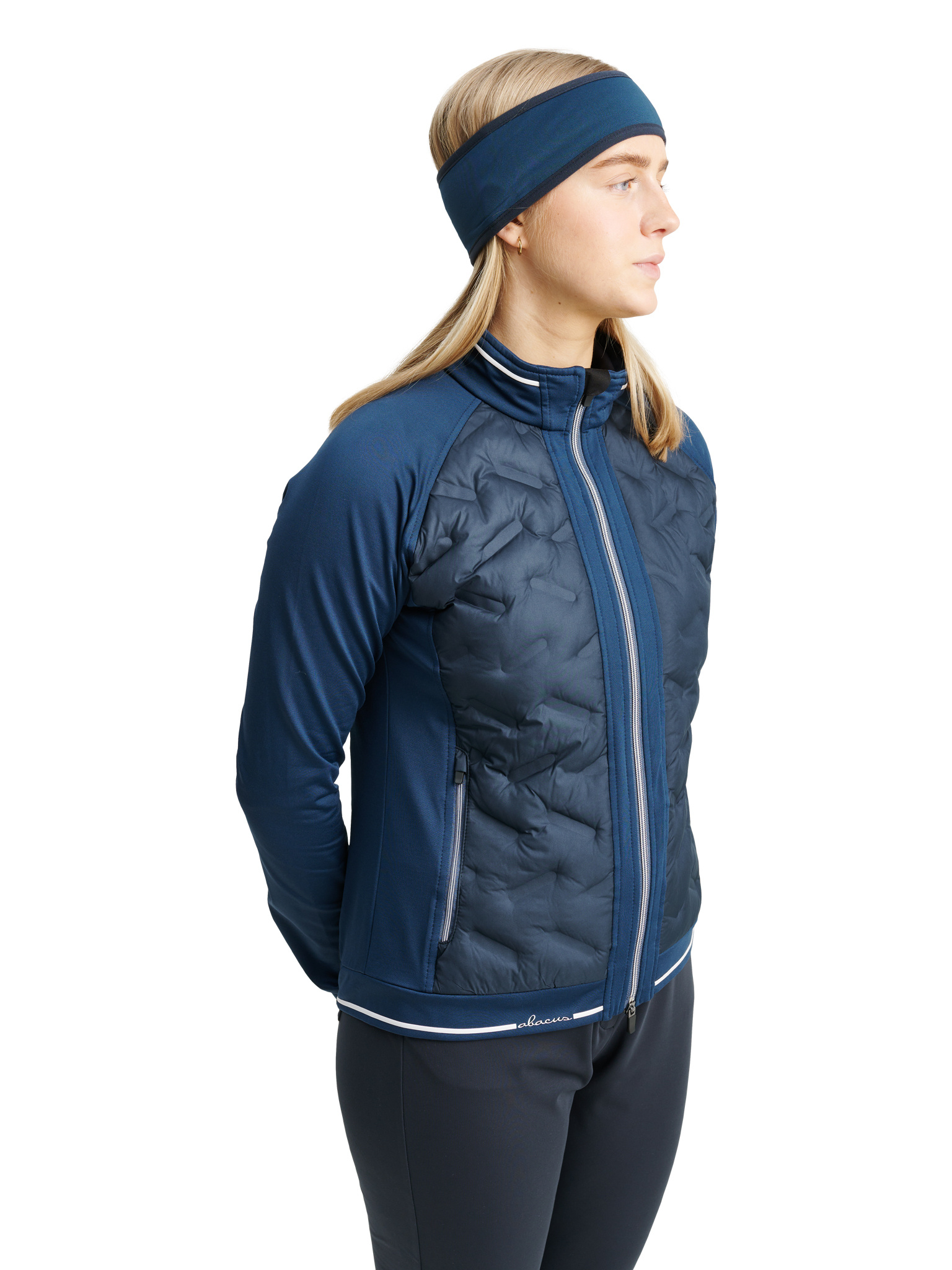 Lds Grove hybrid jacket - peacock blue