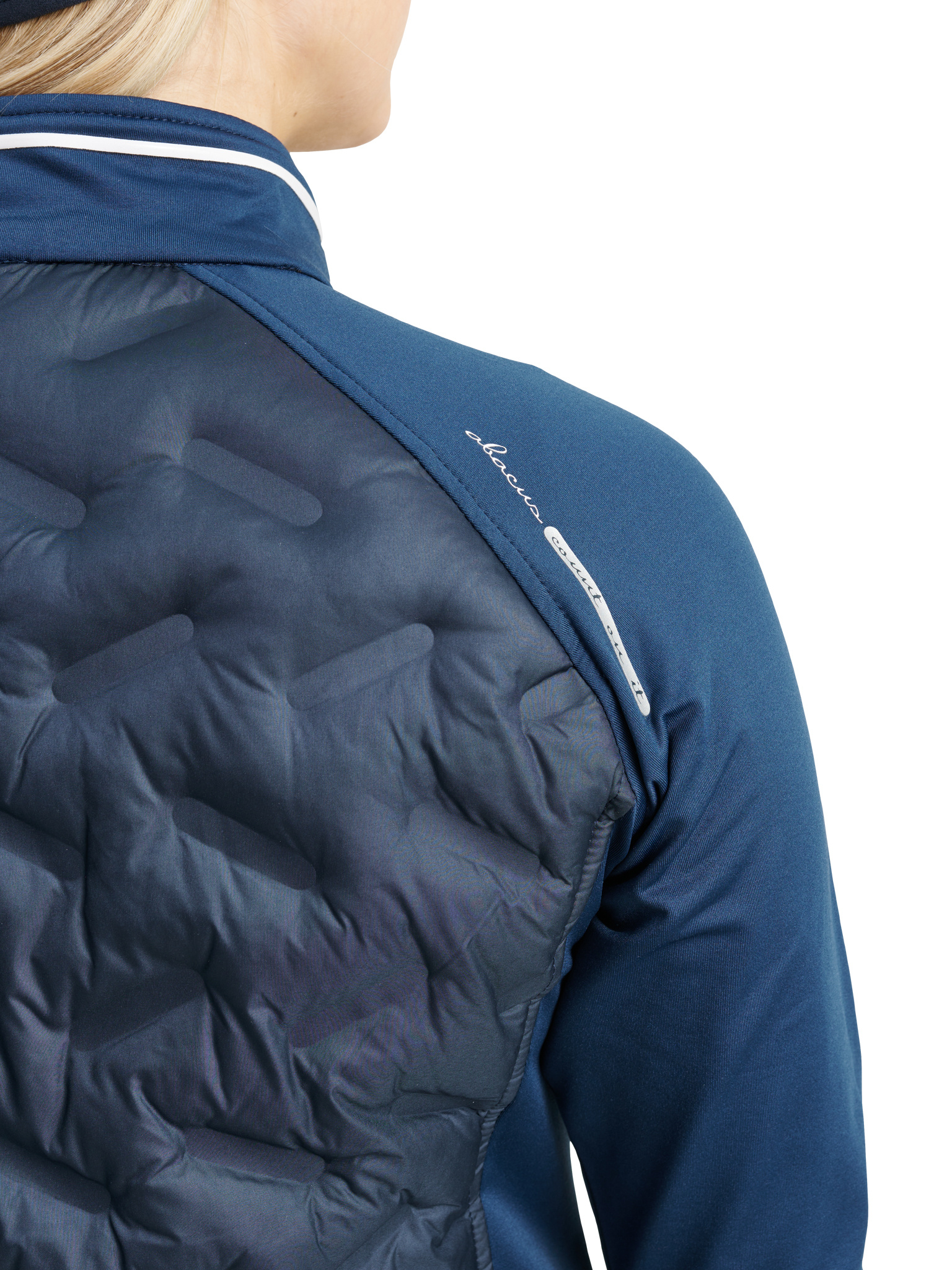Lds Grove hybrid jacket - peacock blue