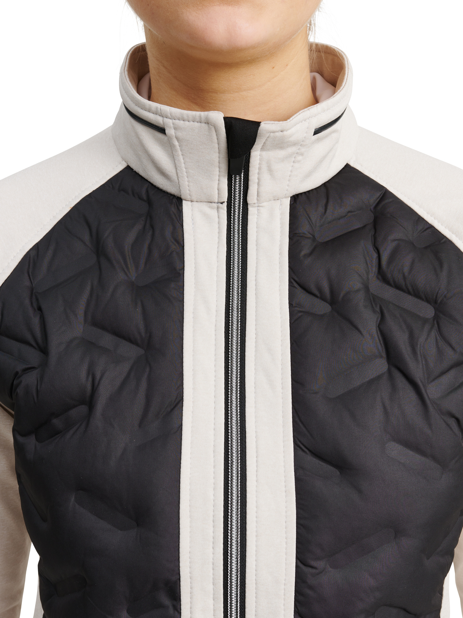 Lds Grove hybrid jacket - black/stone