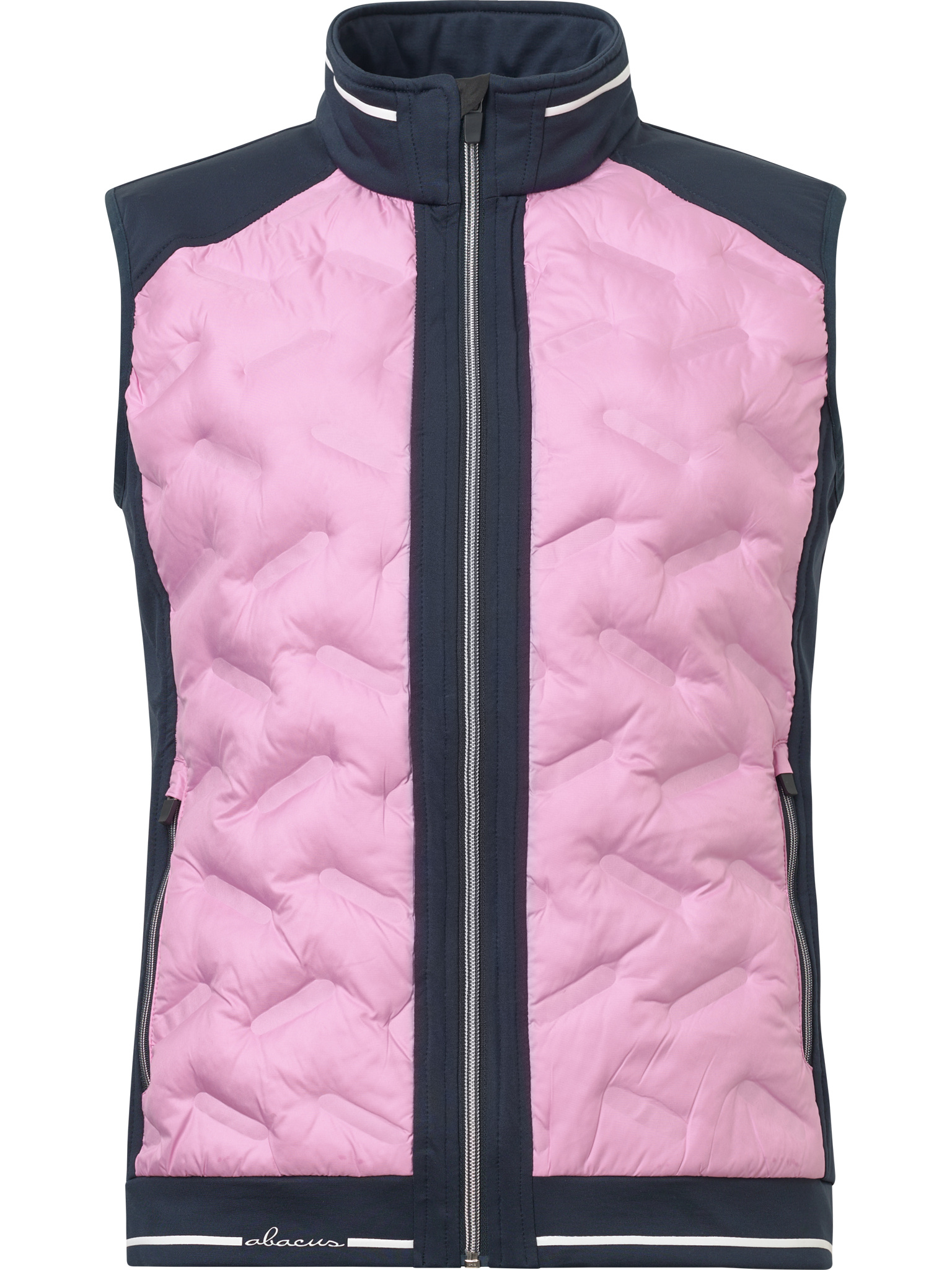 Lds Grove hybrid vest - navy/peony