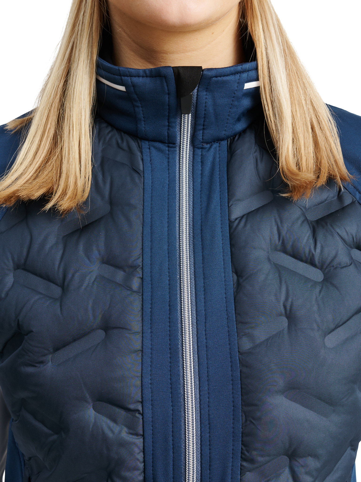 Lds Grove hybrid vest - peacock blue