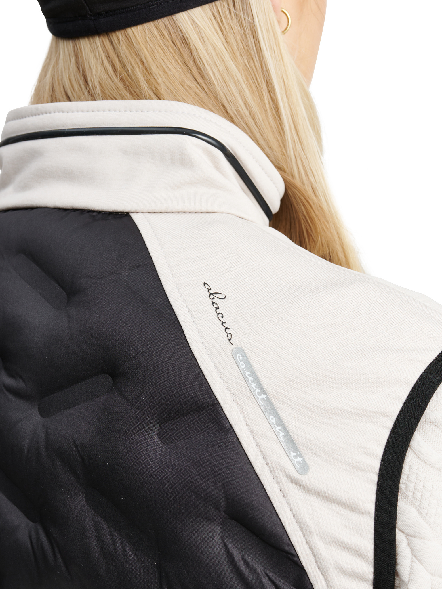 Lds Grove hybrid vest - black/stone