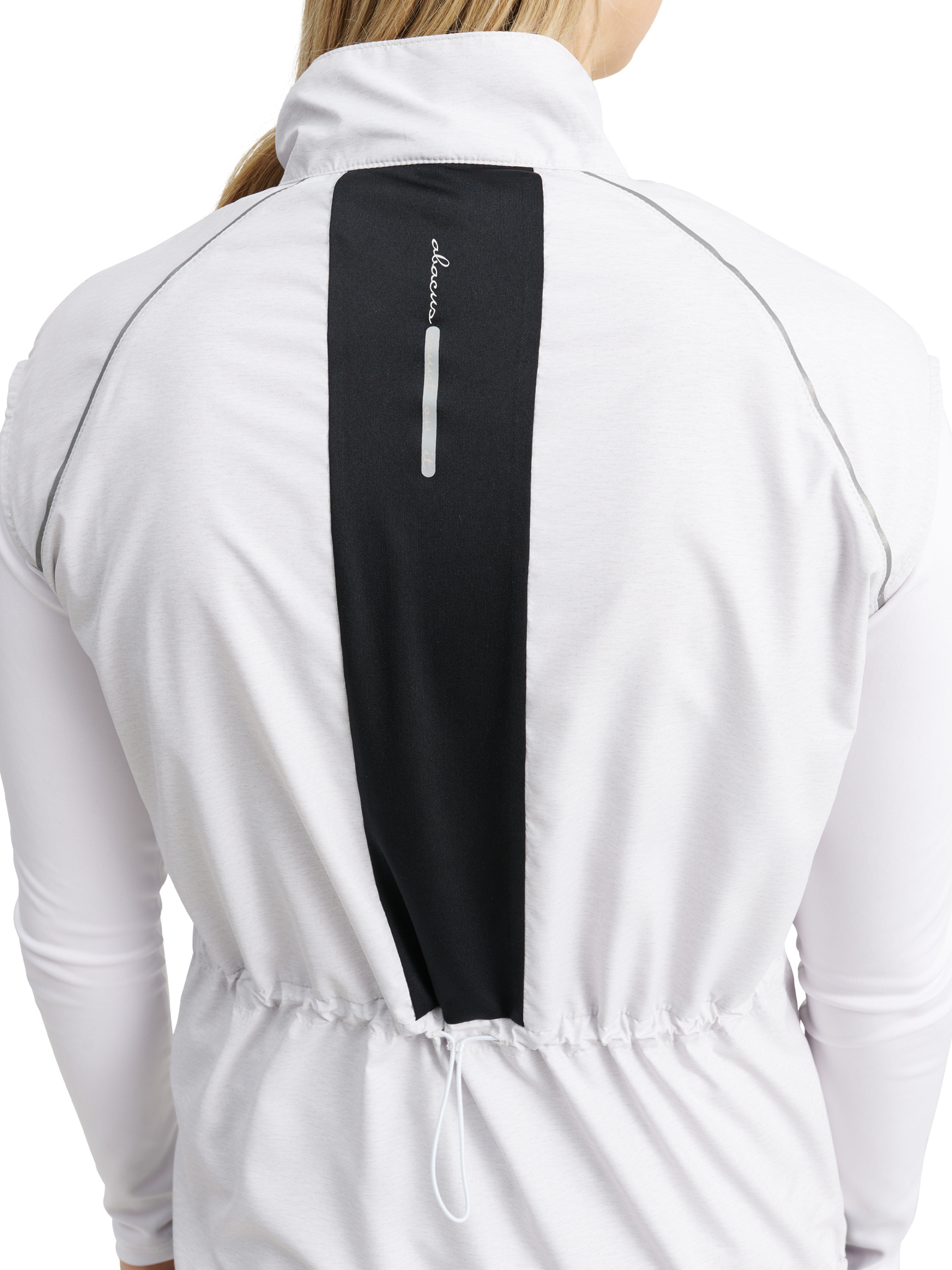 Lds Ganton stretch windvest - stone melange