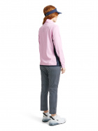 Lds Lanark stretch wind jacket - navy/peony Lds Lanark stretch wind jacket - navy/peony