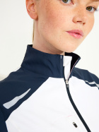 Lds Lanark stretch windshirt - white/navy Lds Lanark stretch windshirt - white/navy