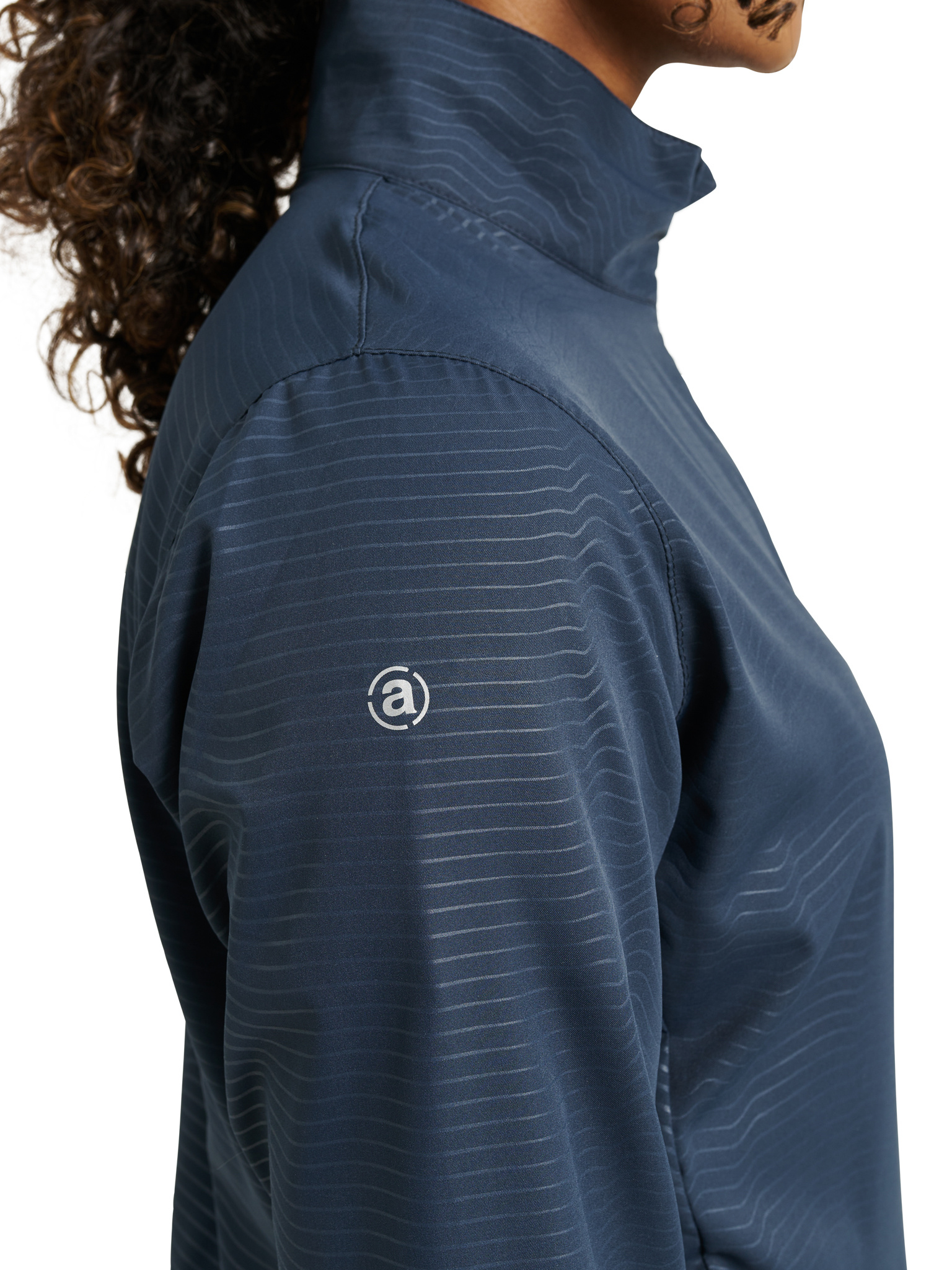 Lds Lanark classics stretch wind jacket - navy