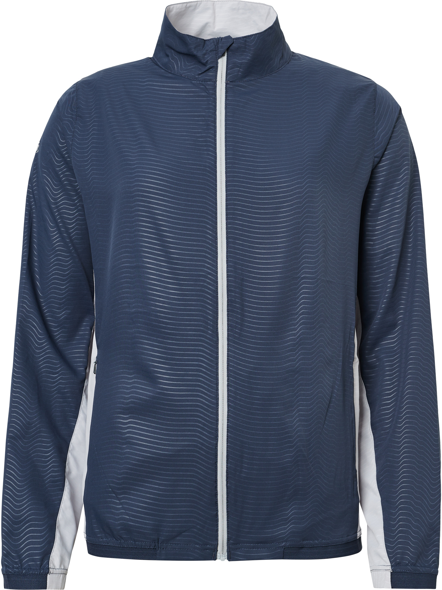 Lds Lanark classics stretch wind jacket - navy/lt.grey