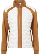 Lds Portrush hybrid jacket - cognac Lds Portrush hybrid jacket - cognac