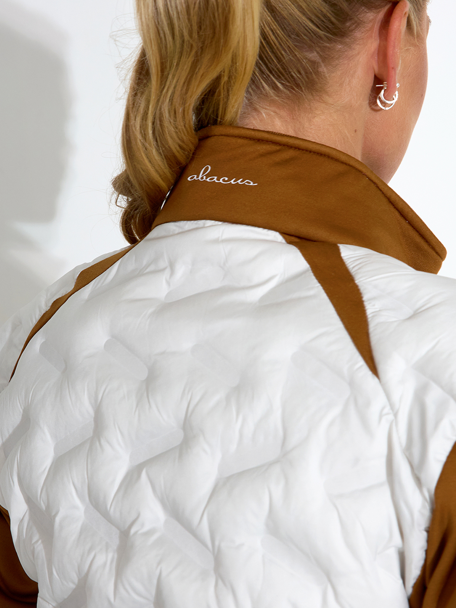 Lds Portrush hybrid jacket - cognac