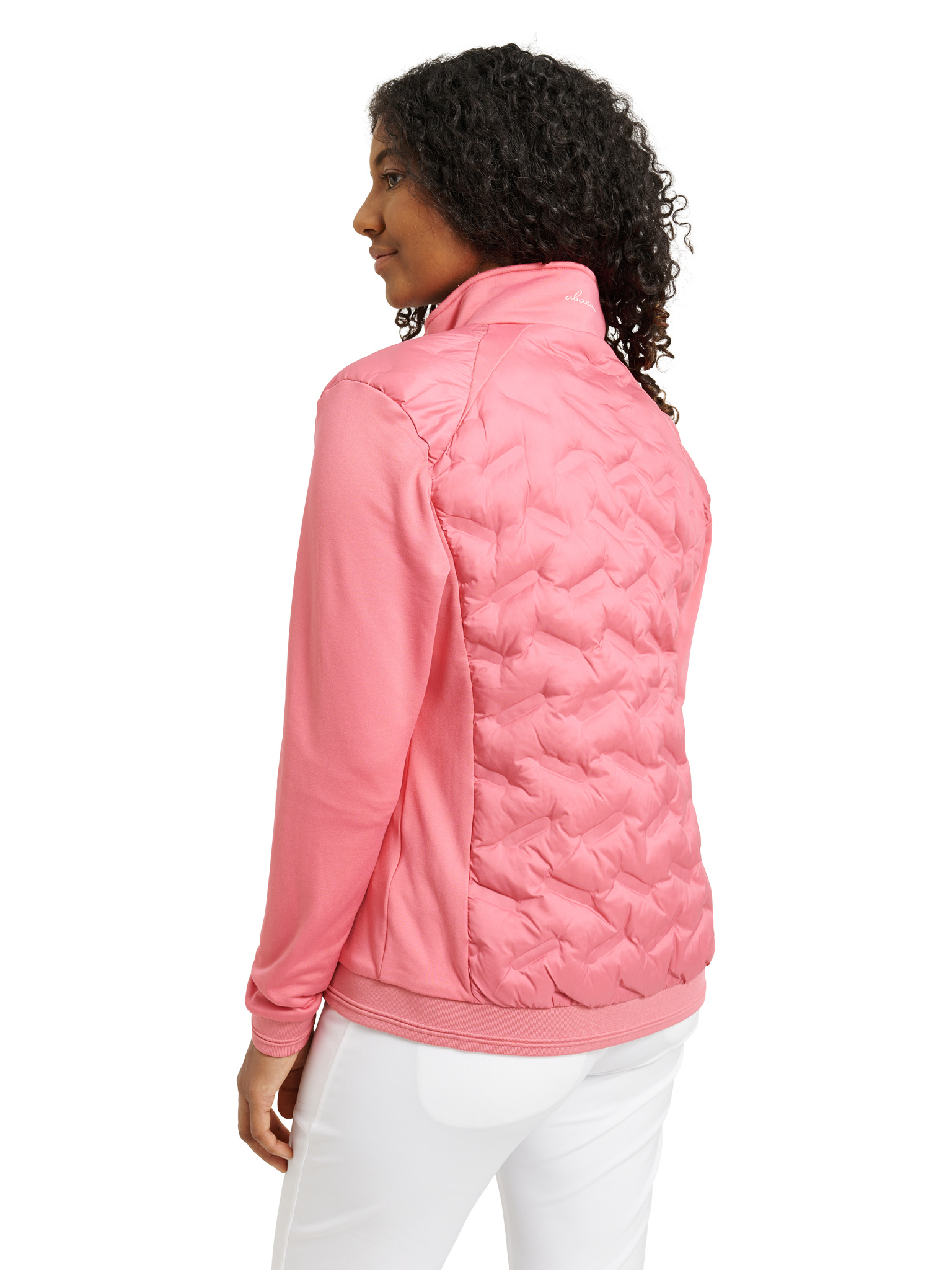 Lds Portrush hybrid jacket - lipstick