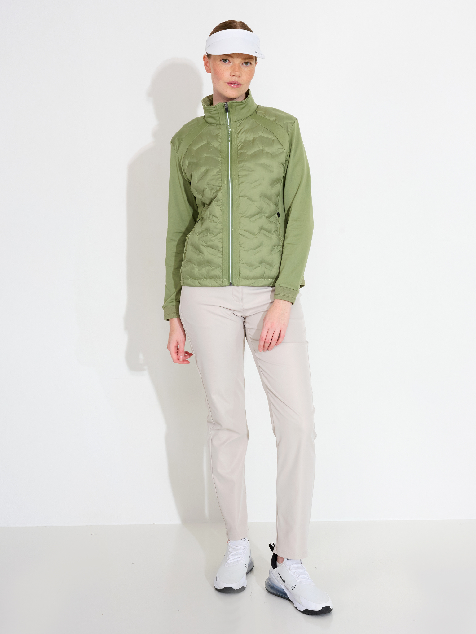 Lds Portrush hybrid jacket - linden