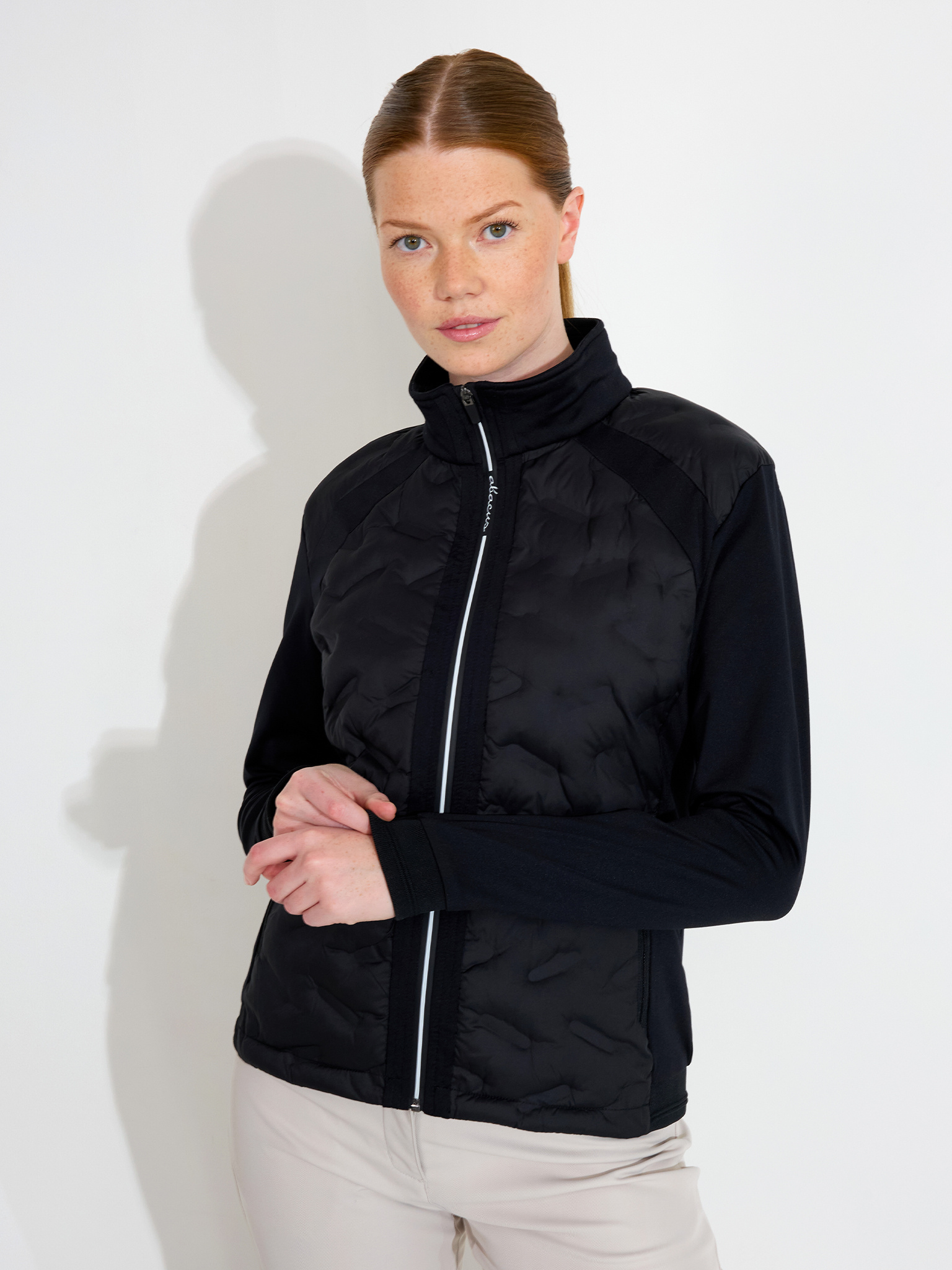 Lds Portrush hybrid jacket - black