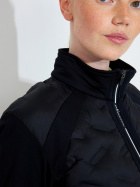 Lds Portrush hybrid jacket - black Lds Portrush hybrid jacket - black