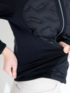 Lds Portrush hybrid jacket - black Lds Portrush hybrid jacket - black