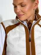 Lds Portrush hybrid vest - cognac Lds Portrush hybrid vest - cognac
