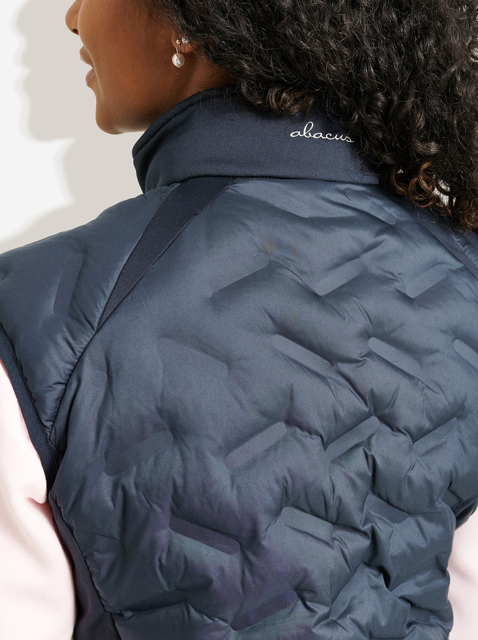 Lds Portrush hybrid vest - navy