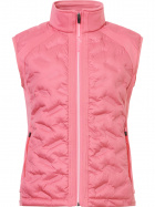 Lds Portrush hybrid vest - lipstick Lds Portrush hybrid vest - lipstick