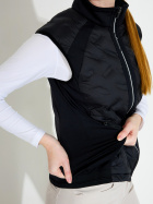 Lds Portrush hybrid vest - black Lds Portrush hybrid vest - black