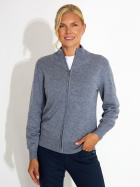 Lds Liffin knitted windstopper - greymelange Lds Liffin knitted windstopper - greymelange