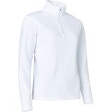 Lds Dunbar halfzip fleece - white Lds Dunbar halfzip fleece - white