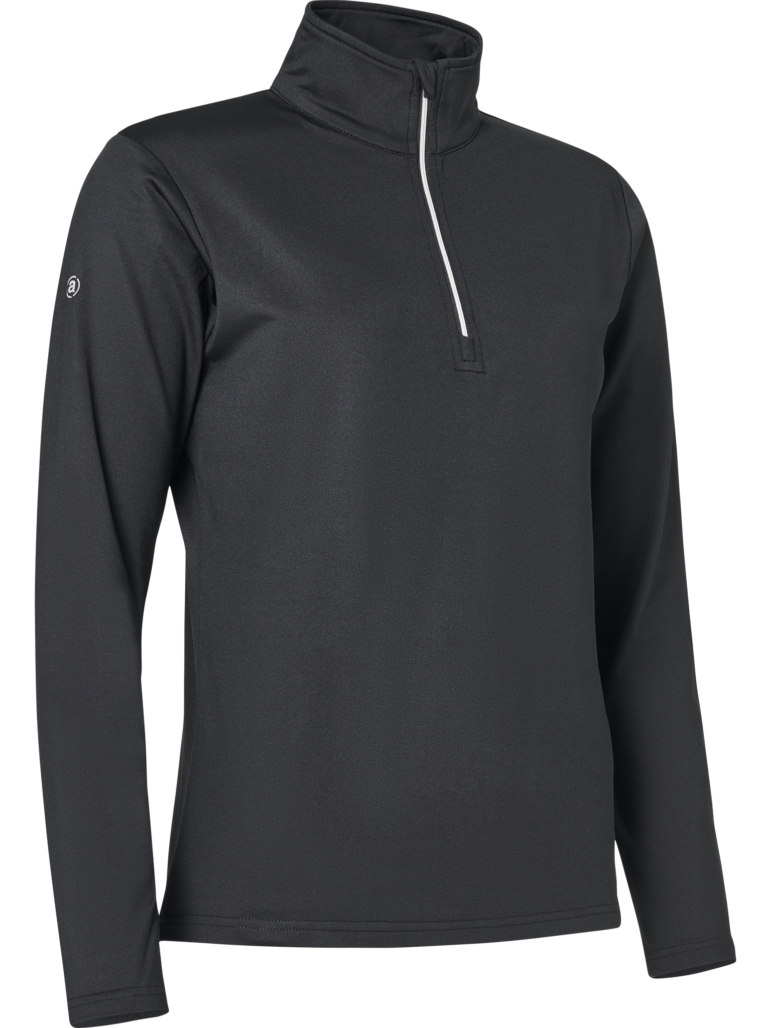 Lds Dunbar halfzip fleece - black