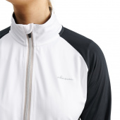 Lds Kinloch midlayer jacket - white/black