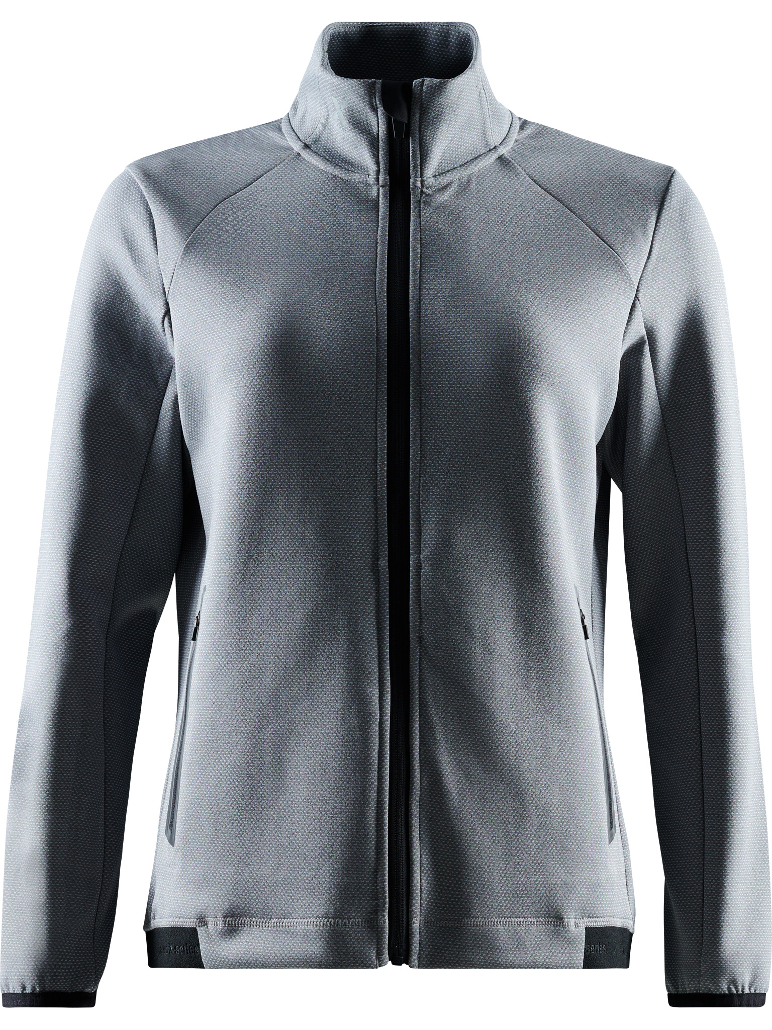 Lds Layer fleece jacket - greymelange