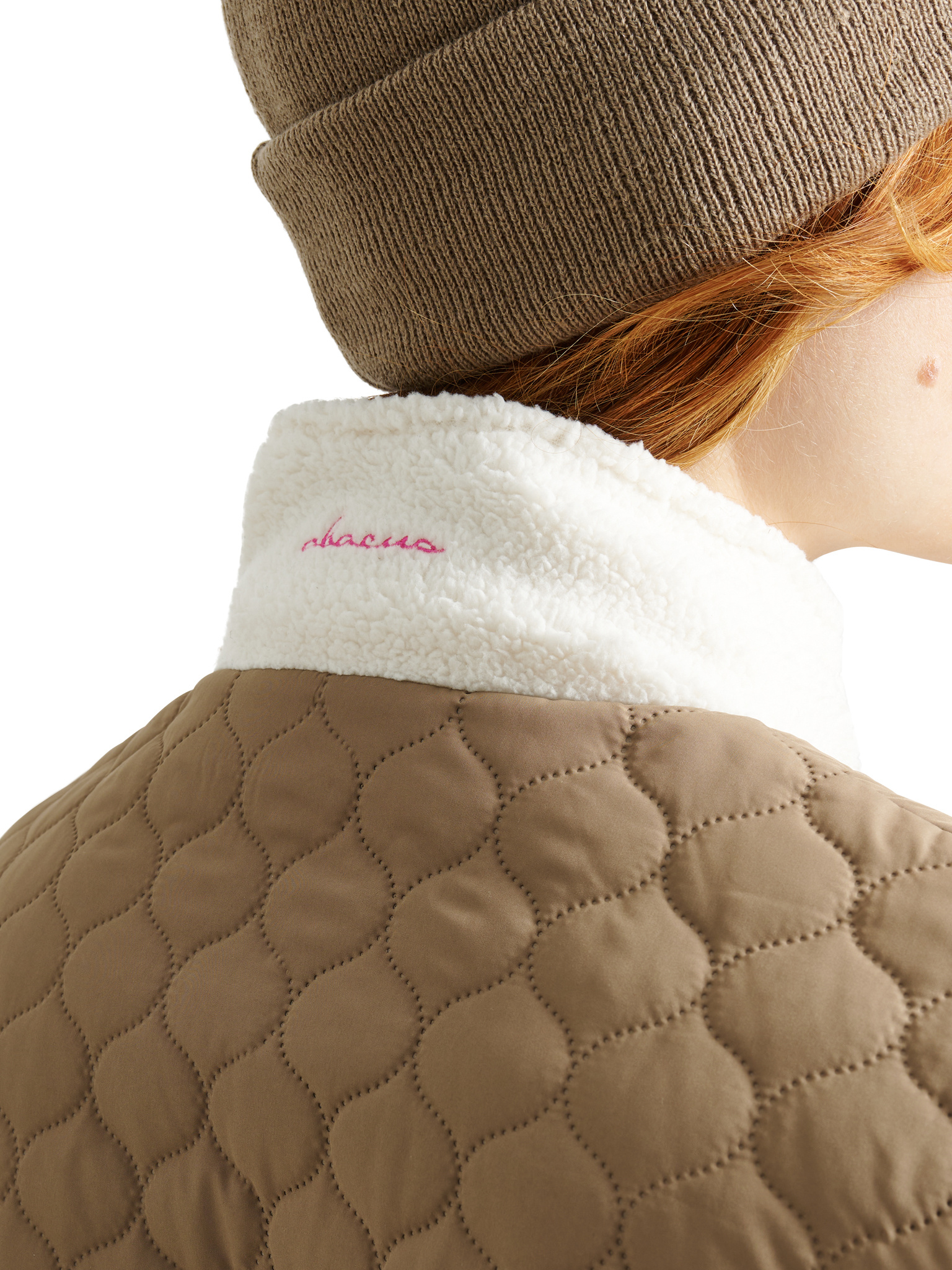 Lds Preston pile windjacket - nougat