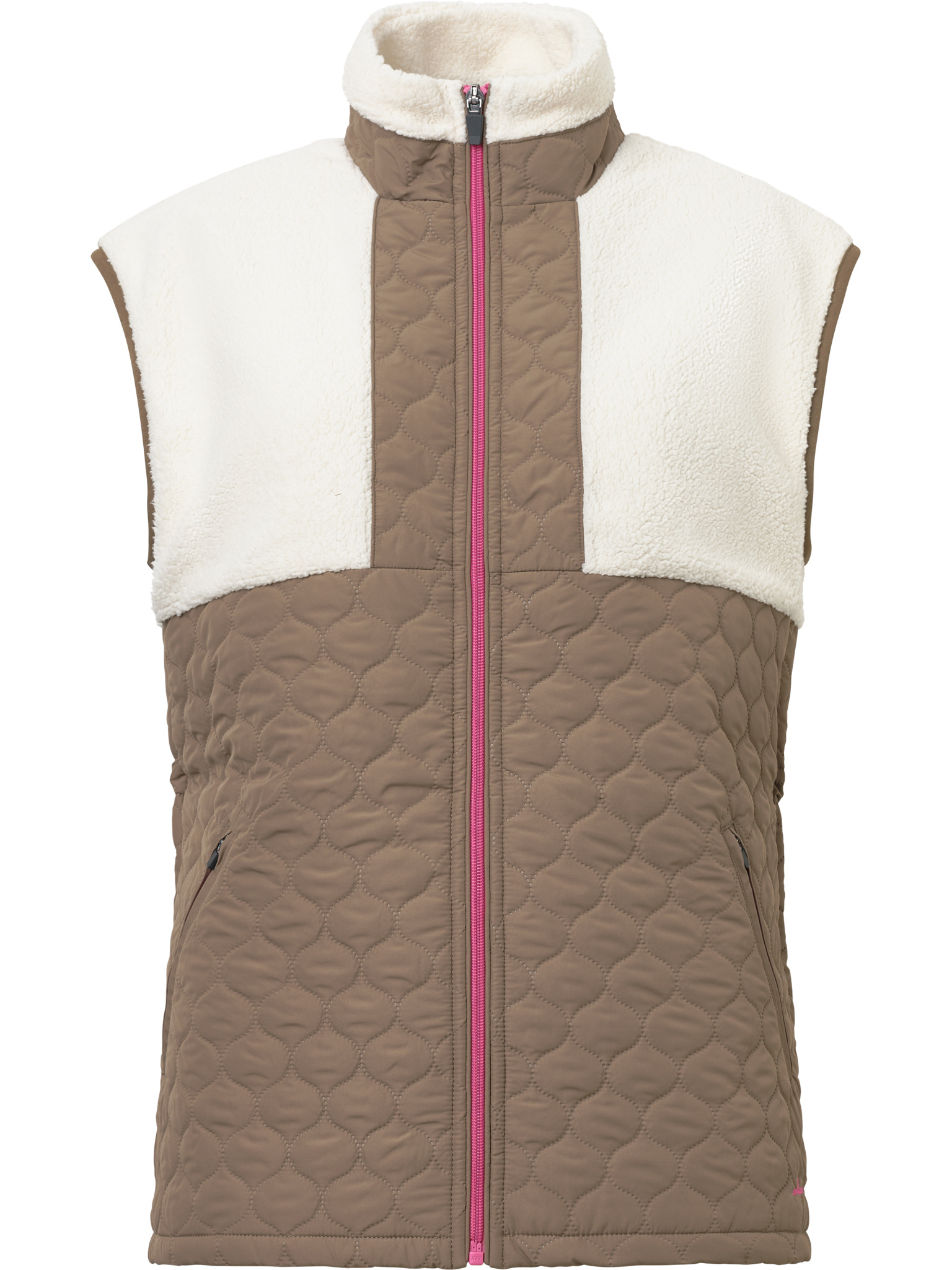 Lds Preston pile windvest - nougat