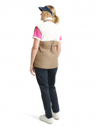 Lds Preston pile windvest - nougat Lds Preston pile windvest - nougat